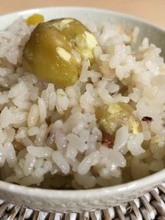 簡単✤混ぜて炊くだけ栗ご飯♫-レシピのメイン写真