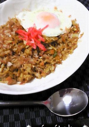 うまい！野菜たっぷり♡焼きそば飯♡-レシピのメイン写真