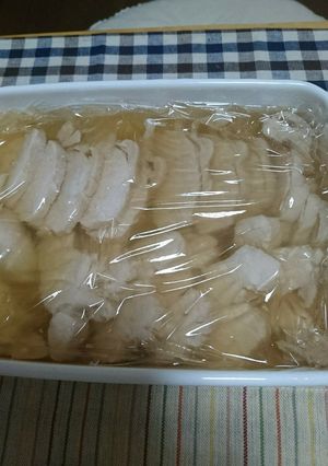 柔らかむね肉の保存法-レシピのメイン写真