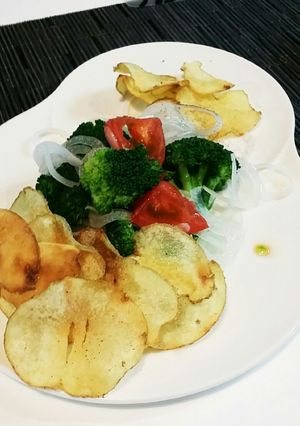 じゃがいもチップスのサラダ-レシピのメイン写真