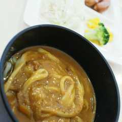รูปของ 裏メニュー？「ココスの朝食カレーうどん」