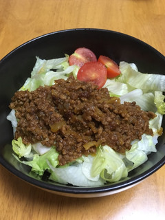 カレールウでタコライス-レシピのメイン写真