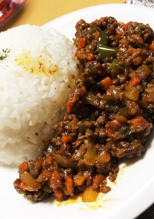 ドライカレー-レシピのメイン写真