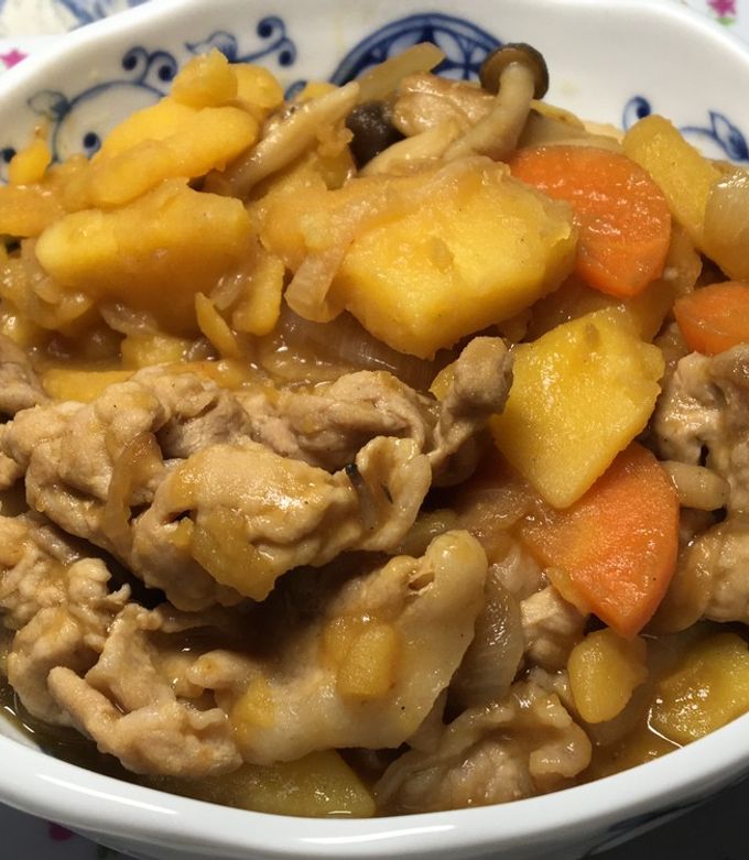 フライパンで炒め煮肉じゃが-レシピのメイン写真