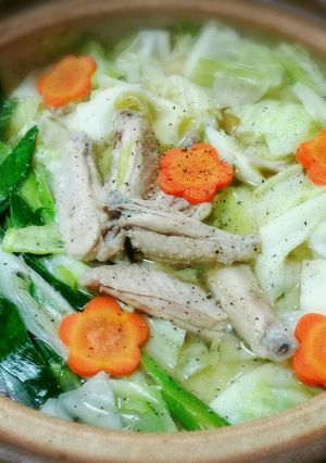 ∞鶏キャベツ鍋∞-レシピのメイン写真