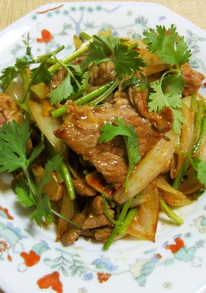 仔羊肉のクミン炒め(孜然羊肉)-レシピのメイン写真