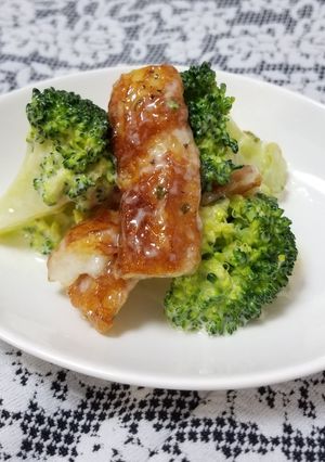 ブロッコリーと竹輪の磯辺焼き♡簡単安価♪-レシピのメイン写真