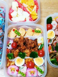 2016小学校運動会弁当-レシピのメイン写真