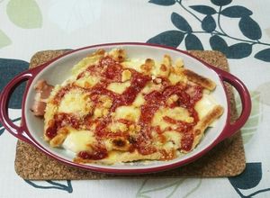 簡単！美味！かっぱえびせん豆腐グラタン-レシピのメイン写真