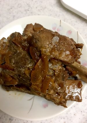 圧力鍋でスペアリブのママレード煮-レシピのメイン写真
