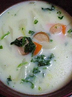 お野菜たっぷりのミルクスープ-レシピのメイン写真