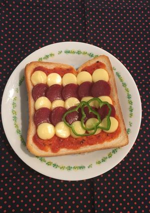 ピザ♡ウェーブトースト-レシピのメイン写真