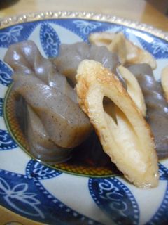 ちくわと手綱こんにゃくの煮物-レシピのメイン写真