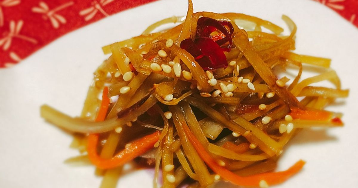 簡単！ばぁちゃんの美味しいきんぴらごぼう by クック071HIF