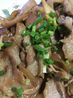 エリンギと豚肉のマヨネーズ炒め-レシピのメイン写真