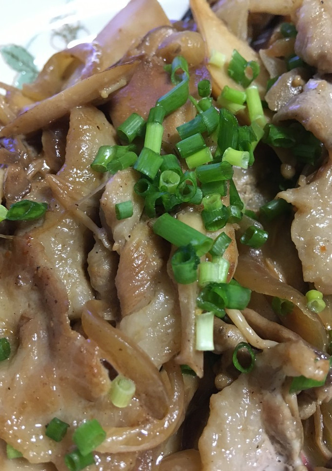 エリンギと豚肉のマヨネーズ炒め-レシピのメイン写真