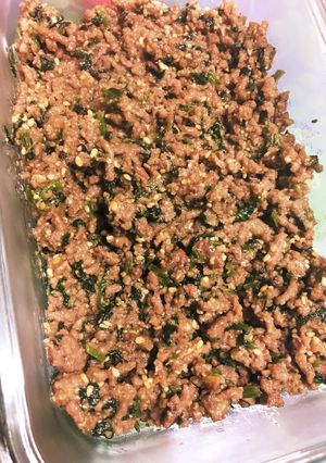 子供パクパク！野菜入りゴマ味噌そぼろ-レシピのメイン写真