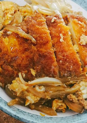時短で簡単！ボリューム満点のカツ丼♪-レシピのメイン写真