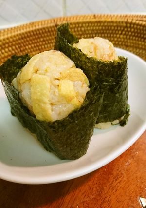 梅おかか油揚げおにぎり-レシピのメイン写真