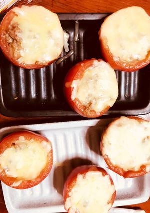トマトまるごとグラタン-レシピのメイン写真