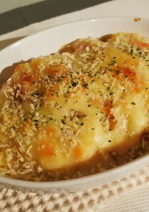 スライスポテトのミルフィーユグラタン♡-レシピのメイン写真
