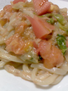 サラダ焼きうどん-レシピのメイン写真