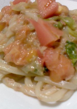 サラダ焼きうどん-レシピのメイン写真