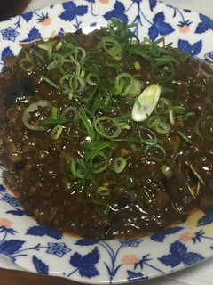 麻婆ナス皿うどん-レシピのメイン写真
