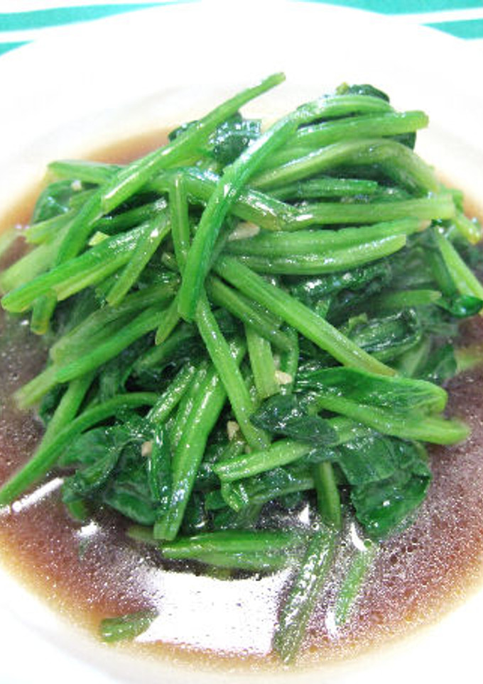 青菜の中華風お浸し-レシピのメイン写真
