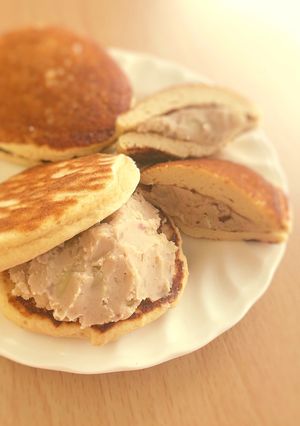 簡単！栗どら焼き＆とら焼き◆糖質オフ-レシピのメイン写真