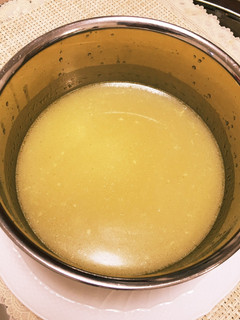 鶏ガラスープ(白湯タイプ)-レシピのメイン写真