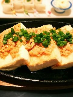 カリっもちっ♪納豆on豆腐ステーキ-レシピのメイン写真