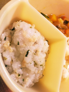【離乳食】鮭わかめごはん(後期~)-レシピのメイン写真