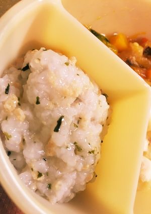 【離乳食】鮭わかめごはん(後期～)-レシピのメイン写真