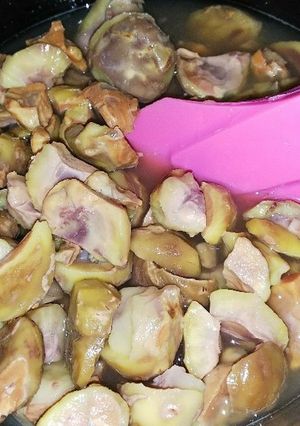 栗っ‼️栗100%贅沢☺️栗シロップ煮-レシピのメイン写真