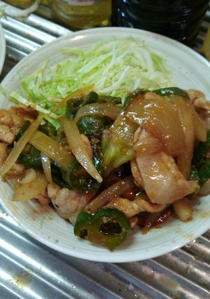 しょうが焼き用肉でとんてき-レシピのメイン写真