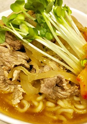 牛肉・大根の胡麻味辛ラーメン-レシピのメイン写真