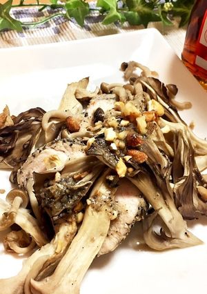 ほうじ茶香るメープル蒸し鶏-レシピのメイン写真
