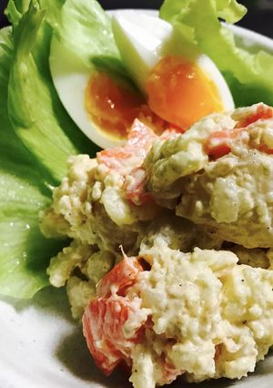 スパイシーポテトサラダ-レシピのメイン写真