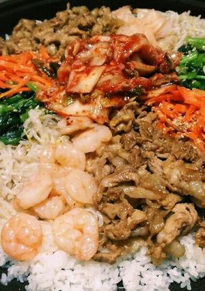 ホットプレートで、ビビンバ-レシピのメイン写真