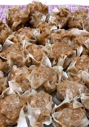 フライパンで簡単♪ご飯が進むシュウマイ-レシピのメイン写真