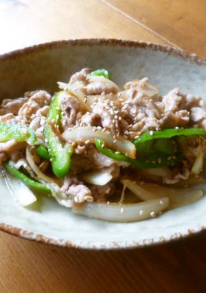 ご飯がススム♡豚肉の甘みそ炒め♪-レシピのメイン写真