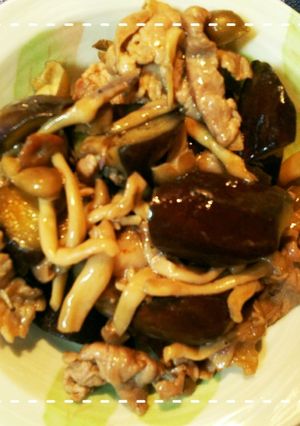 簡単！豚肉となすのポン酢炒め煮-レシピのメイン写真