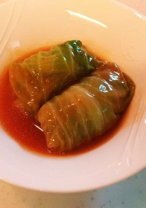 母のロールキャベツ-レシピのメイン写真