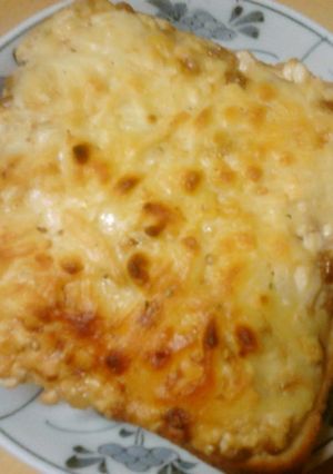 納豆豆腐のチーズトースト-レシピのメイン写真