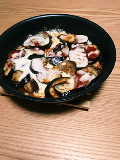 フライパンで簡単☆茄子チーズ焼き~♪-レシピのメイン写真