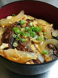 時短！簡単！さんまの蒲焼き缶詰め丼-レシピのメイン写真