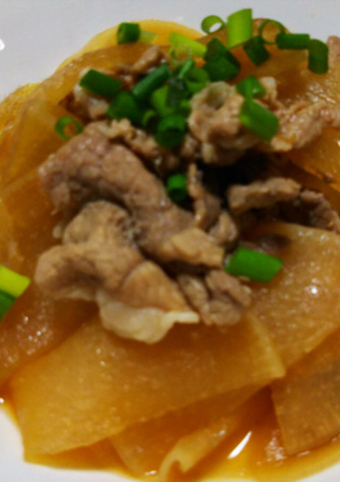 大根と豚こまの早煮-レシピのメイン写真