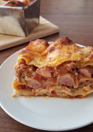 シチリア風パスタソースの簡単ラザニア-レシピのメイン写真