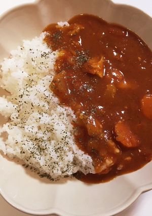 チキンのトマト煮の残りで＊トマトカレー＊-レシピのメイン写真